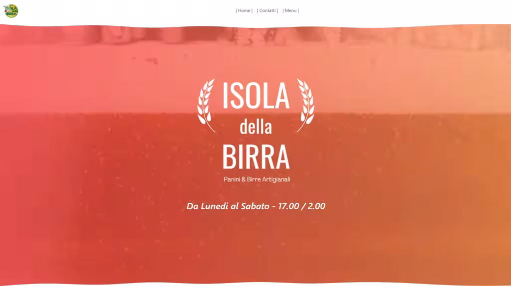 isola della birra web