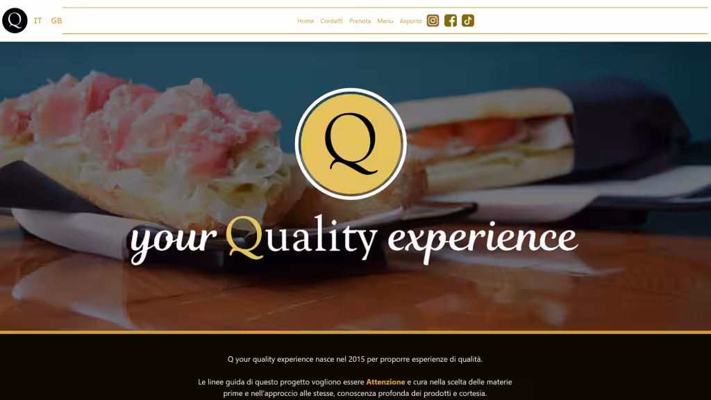 quality experience web